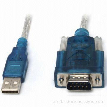 USB 2.0 to RS232 Cables, RoHS Directive-compliant, UL, CB and CE Certified